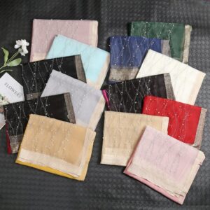 Rhinestone Long Scarves