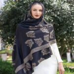 Rayon Viscose Long Scarves Jacquard Long Scarf, Headscarf and Shawl